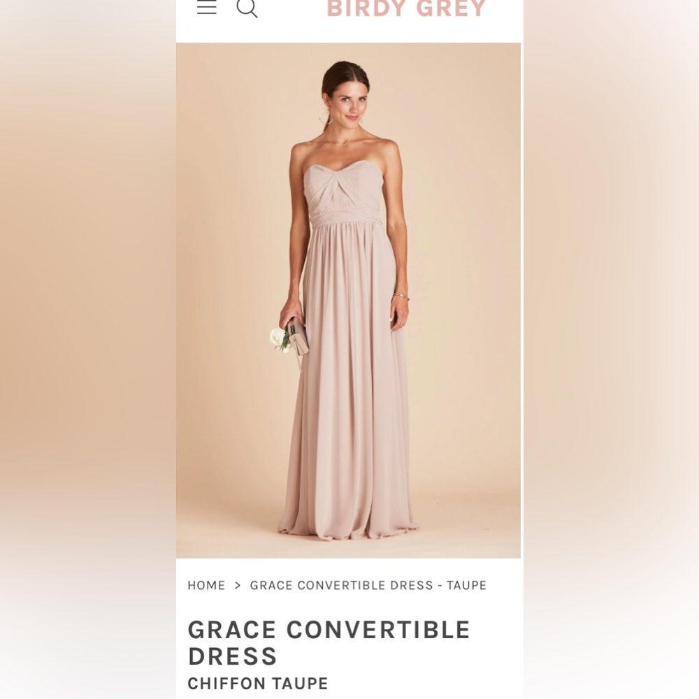 Birdy grey grace convertible dress